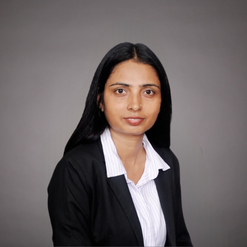 Mitarbeiterportrait von Aruna Kumari.